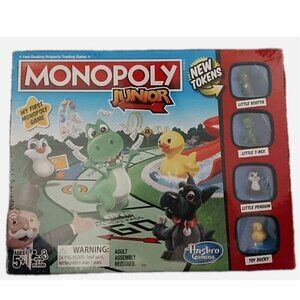 Hasbro Monopoly Junior Jr Game